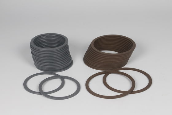 BRT 나일론 수압 가스켓 봉쇄 45 X 60 X 3 검은 수압 고무 봉쇄