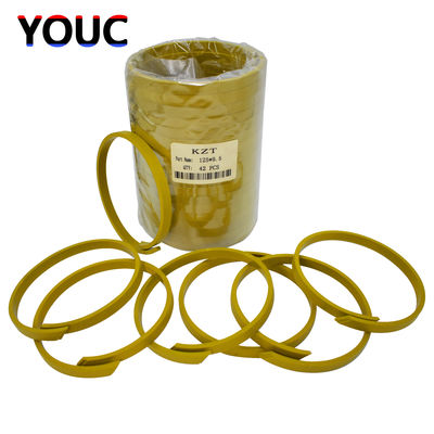 KZT PTFE 가중 기계와 함께 발굴기 실린더 수리 키트를위한 수압 피스톤 밀봉 반지